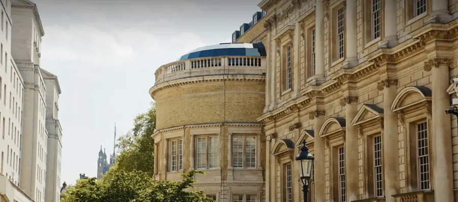 61 Whitehall from the street